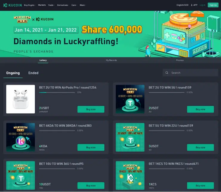 KuCoin win